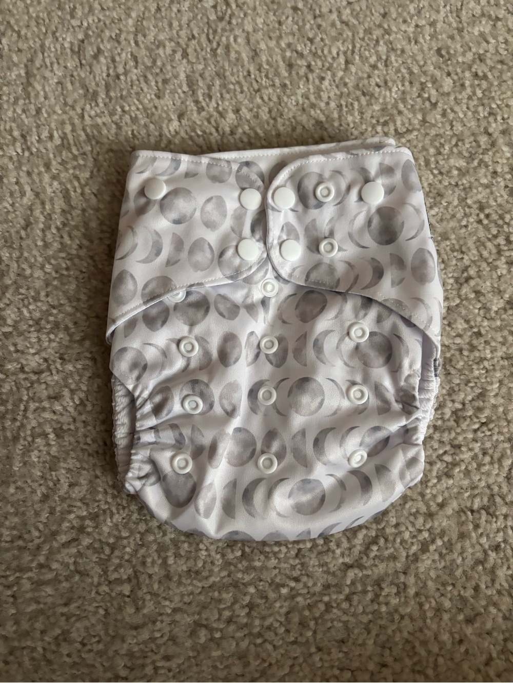 NWOT Stout House Cloth Diaper - Moon Print